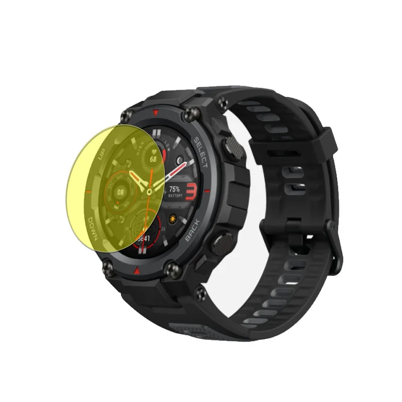 10 Pellicole Protettive TPU Per Amazfit T-Rex 2 – HD Trasparente, Sensibile, Autoriparante, Senza Bolle - 2