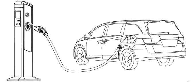 EVSE Тип 2 Тип 1 зарядный кабель Sae j1772 16A 32A разъем для IEC 62196-2 EV разъем