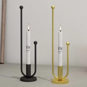 

Creative Candle Stand Home Decoration Candlestick Decktop Decoration Ornaments Home Supplies Decktop Party Dinner Night Decors