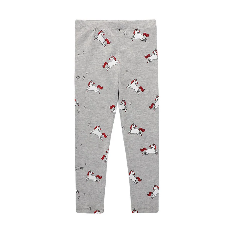 Лаванда Штаны для девочек детские брюки детские леггинсы с изображением фламинго Единорог одежда для маленьких девочек хлопковые леггинсы для маленьких девочек Fille - Цвет: Лаванда