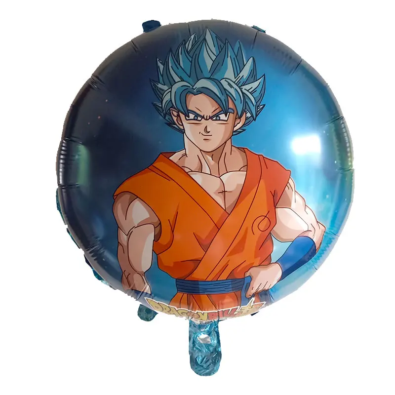 6 шт./компл. мультфильм 7 Dragon Ball Гоку фольги воздушный шар 32 дюймов набор воздушных шаров с номером на день рождения декоративные Детские игрушки кампус Вечерние - Цвет: Лиловый