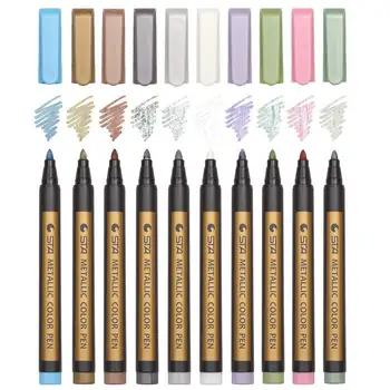 

10pcs Acrylic Painting Pen Water-based Paint Pencil DIY Drawing Photo Album Writing Fine Point Tip Odorless Marker r60