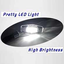 

2pcs Car LED License Plate Lights 2001-2005 For Honda For Civic Sedan/hatchback 18LED License Plate Light Lamp