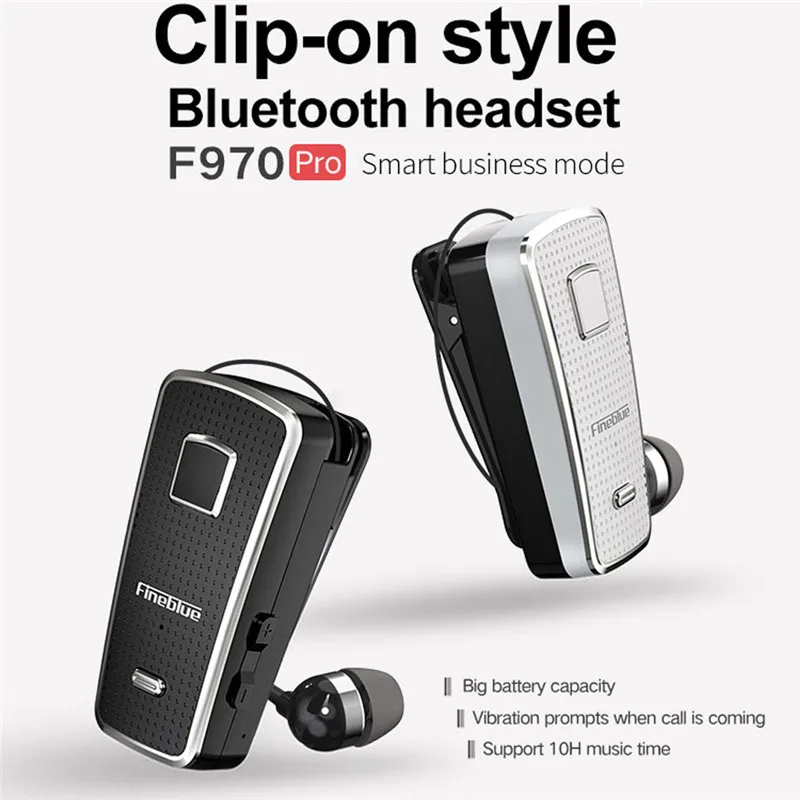 Fine-blue F970Pro Wireless Bluetooth 5.0 Earphone Telescopic Back Design Handfree Headset Audifonos Para Celular 40OCT2918
