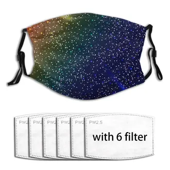 

The Mysterious Starry Space Reusable Breathable Anti Haze Mouth Mask protective mask Adult Dust Anti-ultraviolet Breathable Mask