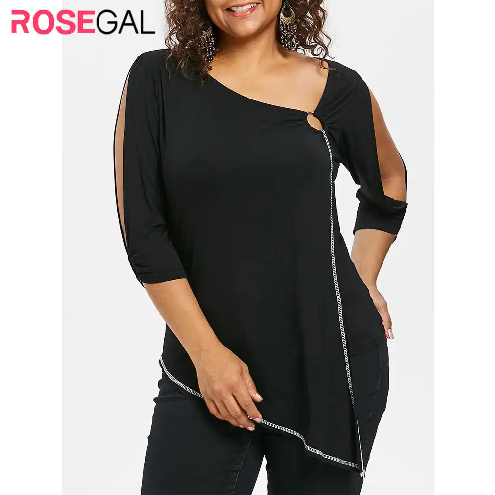 rosegal plus size shirts