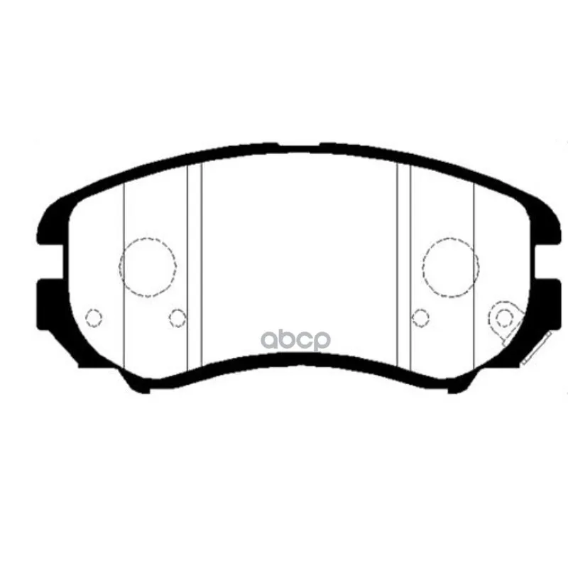 Колодки Тормозные Hyundai Tucson/Kia Sportage 04- Передние Ctr Ckkh37 Ctr арт. CKKH37