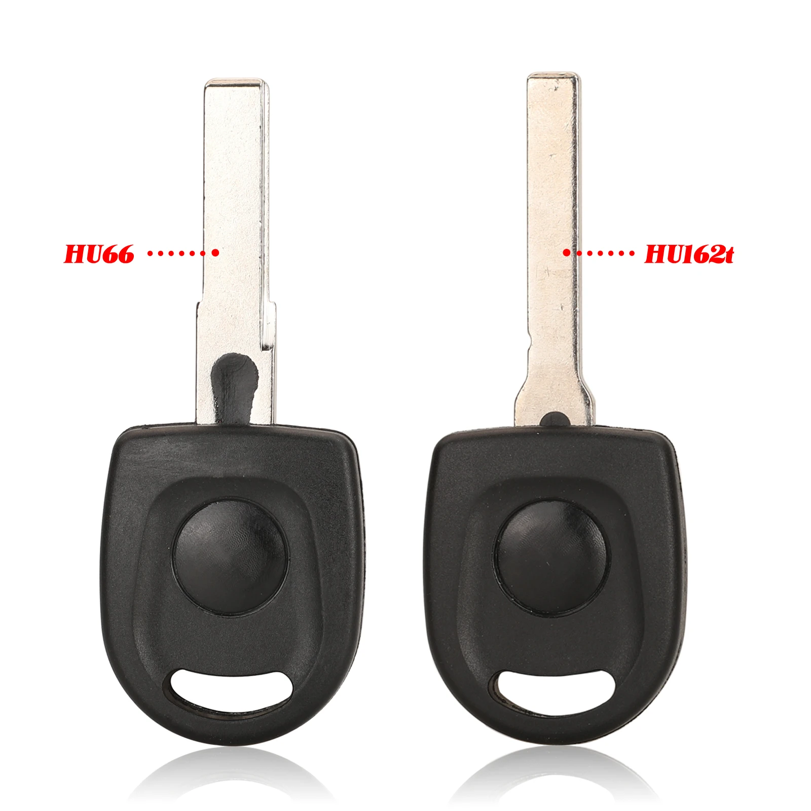 Чехол для ключа транспондера jingyuqin без чипа VW Polo Golf SEAT Ibiza Leon SKODA Octavia shell HU66 / HU162t Blade