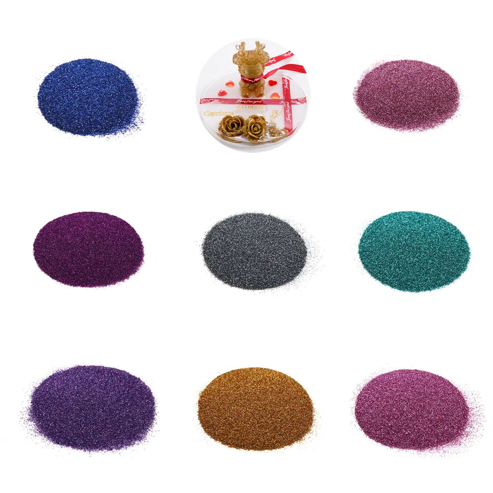

20g Flash Laser Powder Loose Glitter Sequins Jewelry Fillings for DIY Carfts Tool Crystal UV Epoxy Resin Molds Nails Art Filling
