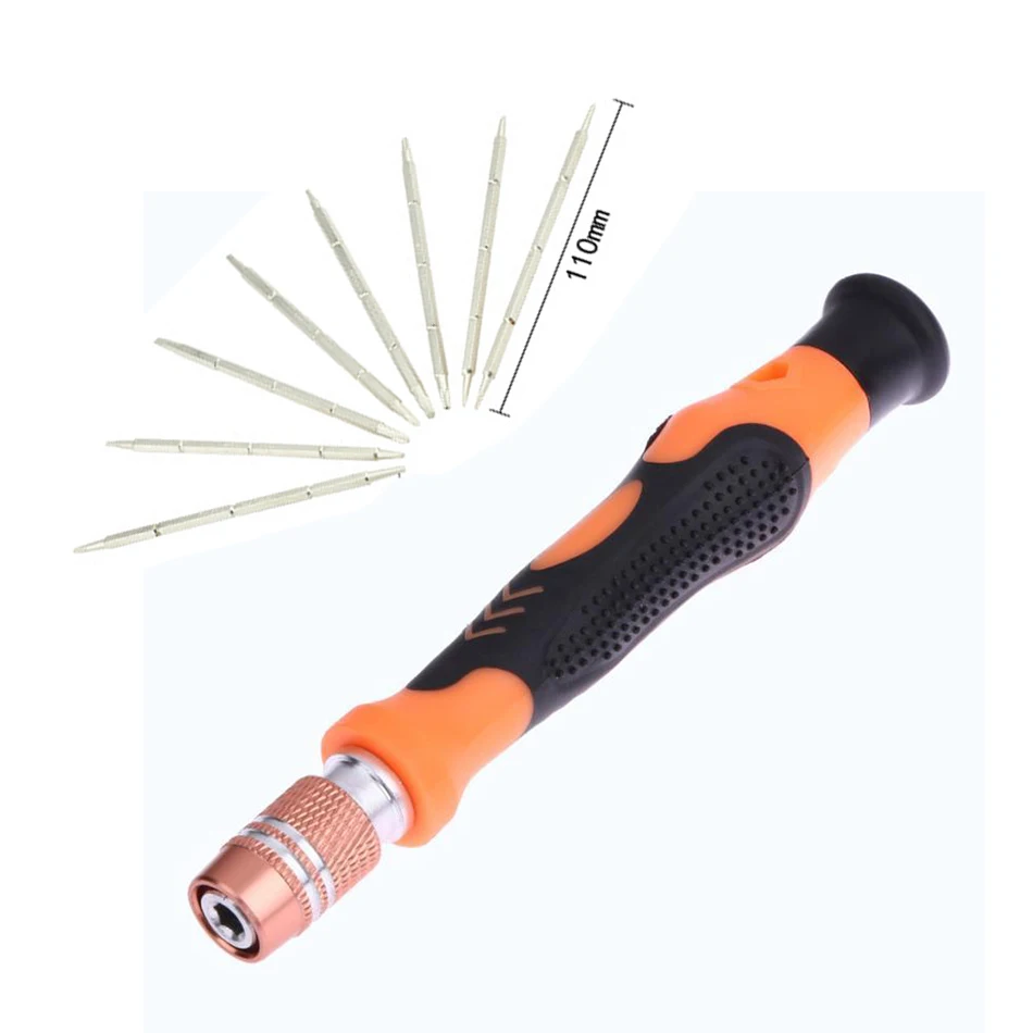 Набор отверток KINDLOV Precision 9 в 1 Destornillador бит Магнитный Magnetic Torx Phillips комплект изолированный отвертка ручные инструменты
