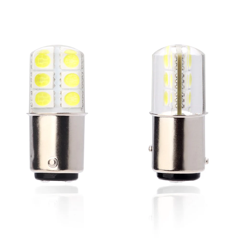 4 шт. 1157 P21/5 Вт Bay15d S25 светодисветодиодный 12SMD 12 в 1 силикагелевый автомобильный
