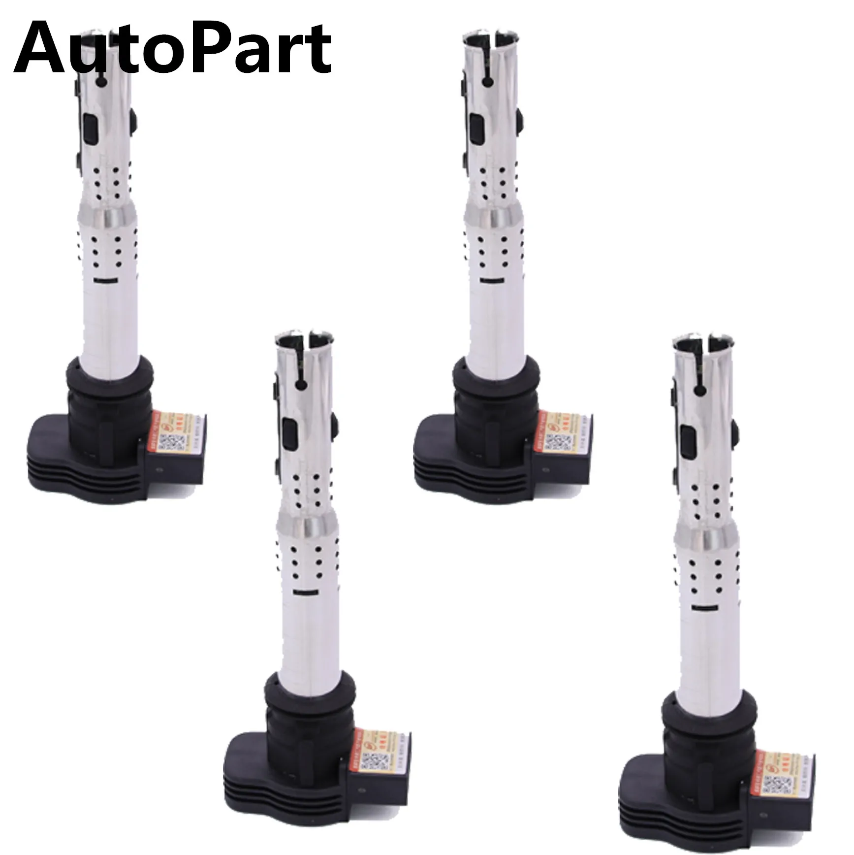 

New 07K 905 715 G 07K 905 715 F 4PCS/Set Ignition Coil For Golf Jetta Beetle Tiguan Audi A1 A3 A4 A5 A6 07K905715G 07K905715F