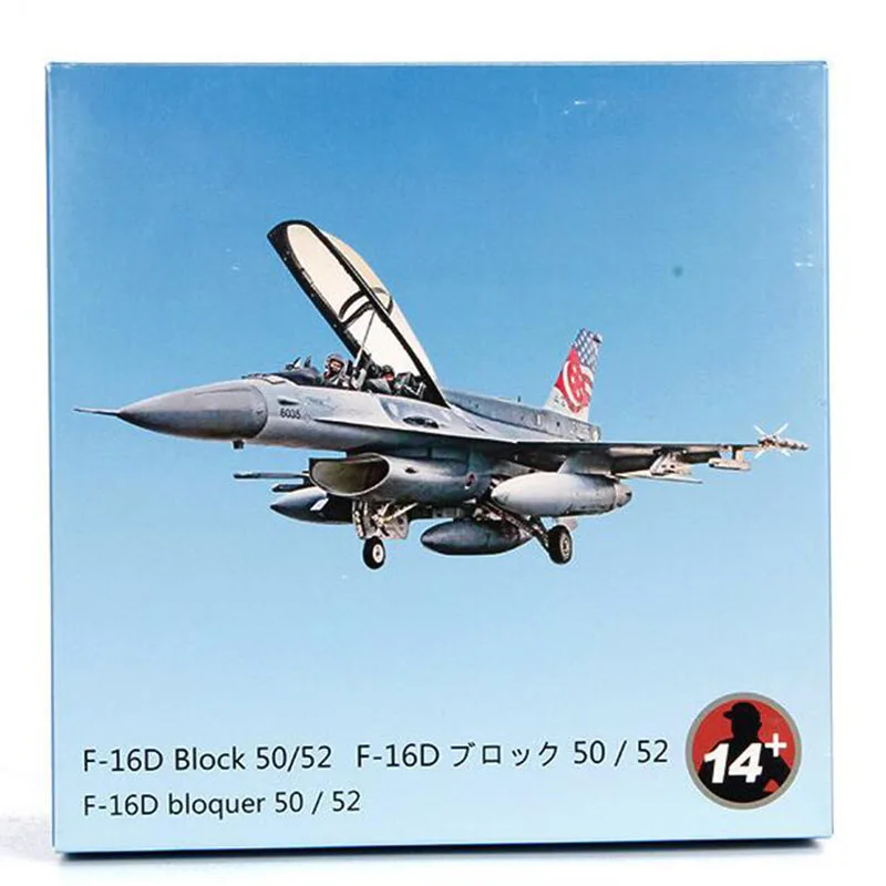 1: 72 весы темно-синий армейский Американский США F16 F-16D Боевой сокол модель самолета для взрослых и детей игрушка подарок для демонстрации коллекции