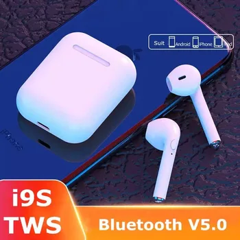 

i9s TWS Wireless Earphones Earpiece Bluetooth Headsets Earbuds True Wireless Stereo Earphones For iphone Android Xiaomi Phone
