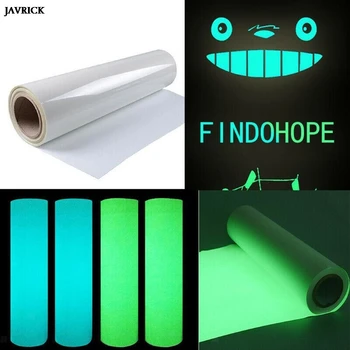 

Glow in The Dark PU Heat Transfer Vinyl Luminous T-Shirt Press Paper Sheet Iron on Print Pattern Noctilucent Art Crafts