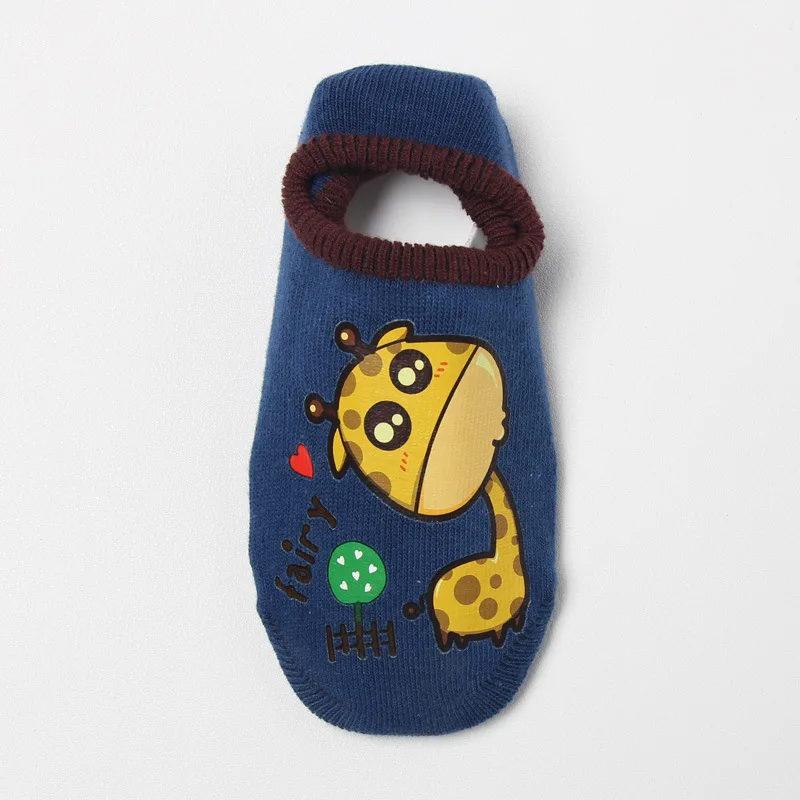 4 пары носков-тапочки для новорожденных Нескользящие Мультяшные ...