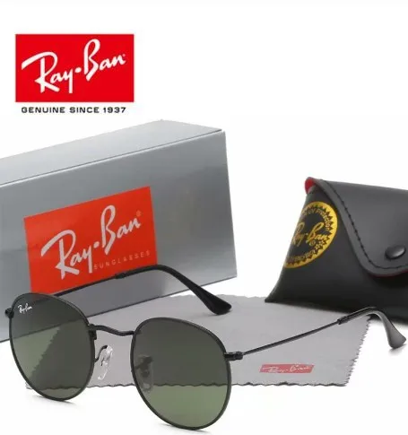 

Rayban- 2020 Retro Round Mirror UV Protection Lens Eyewear Accessories Sun Glasses For Men/Women RB3447