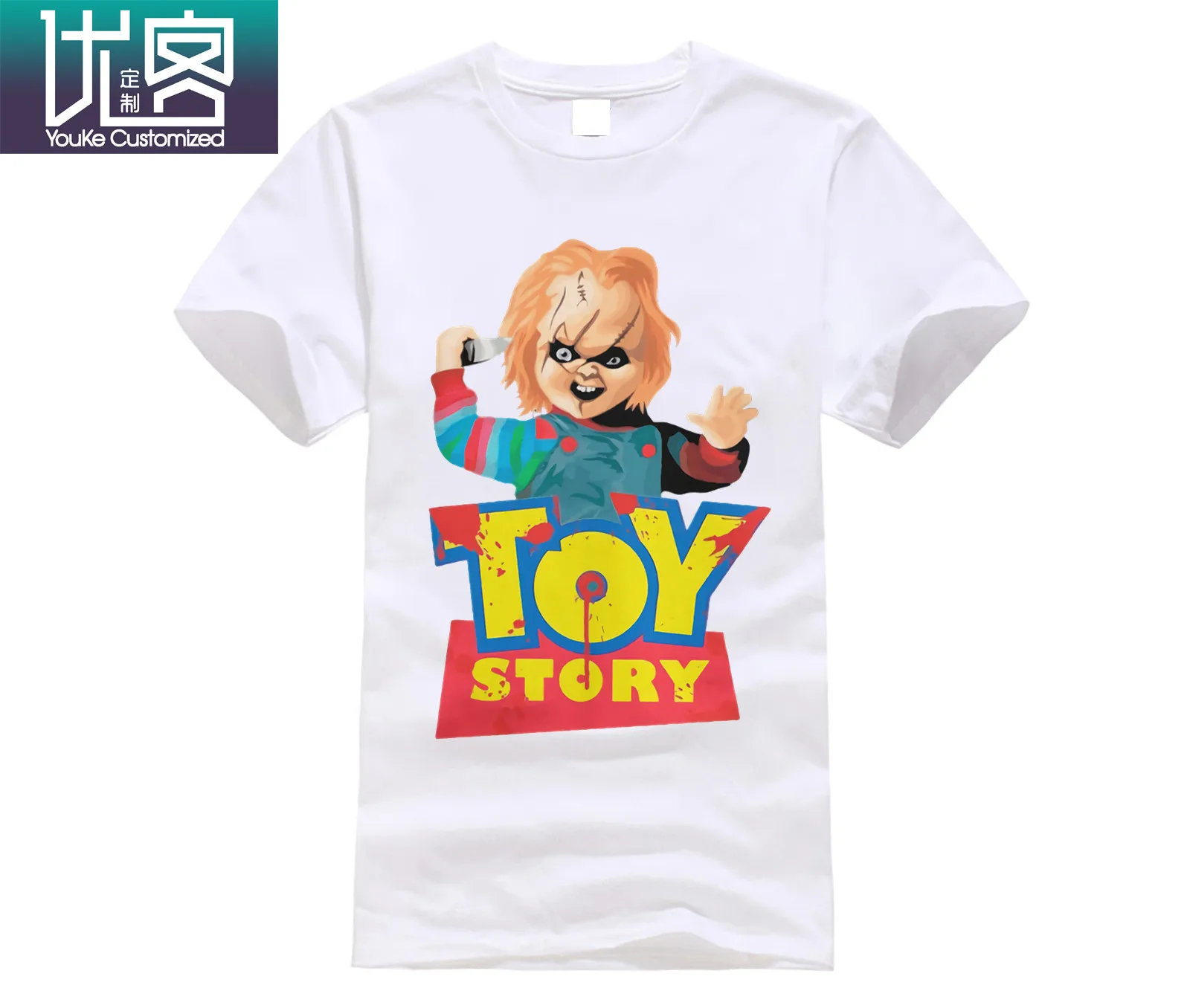 

Toy Story Chucky Funny T-Shirt, Child's Play Movie Tee, Men's All Sizes