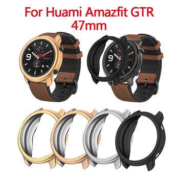 

TPU Watch Case Bracelet Protective Watch Cover Shockproof Screen Protector Shell For Huami Amazfit GTR 47mm Smart Accessories