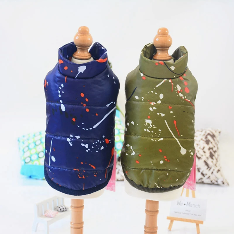Домашняя теплая одежда для собак Одежда для маленьких курта для собак Одежда для щенков для собак костюм жилет костюм для чихуахуа куртка