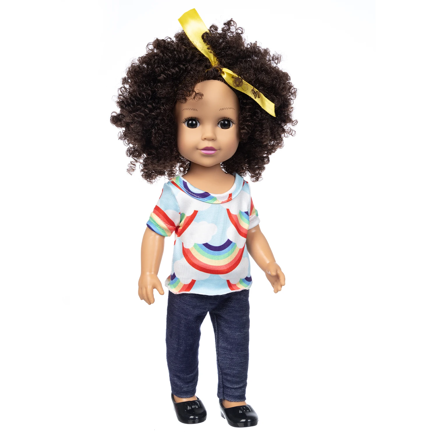 1pcs fashion 35cm multi style African black baby explosion head black