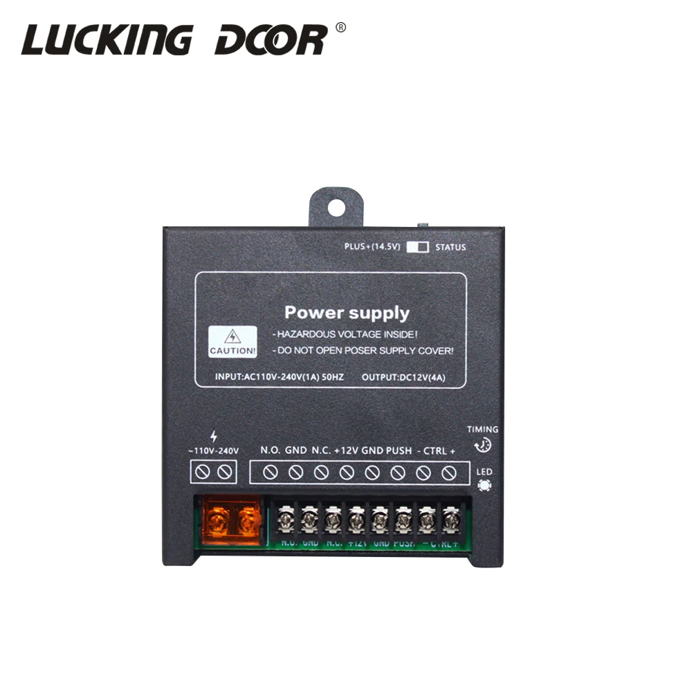 

DC12V-14V система контроля допуска к двери выключатель питания 12 В 4A мощность/AC 110 ~ 240 В для RFID отпечатков пальцев система контроля доступа