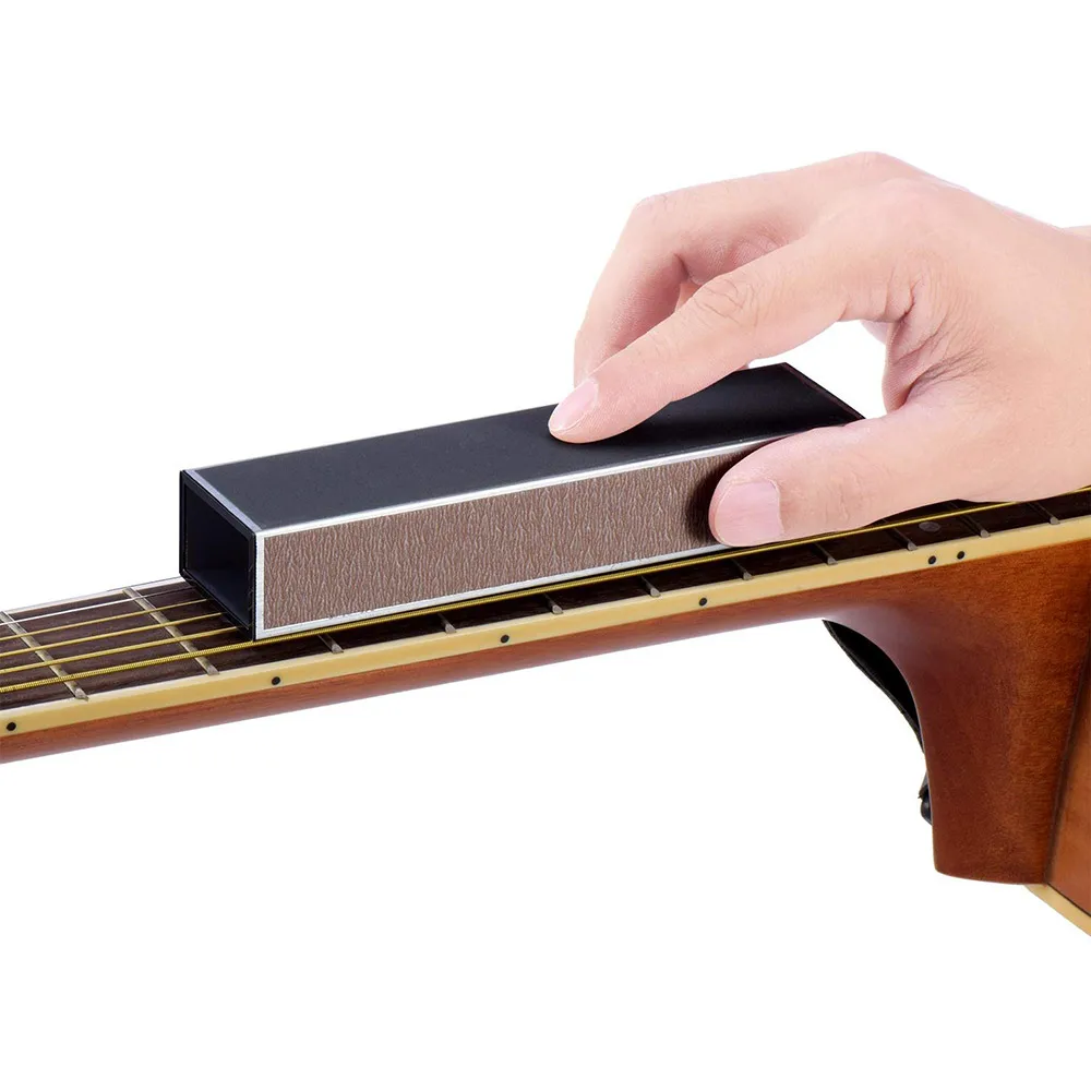 

Guitar Bass Neck Sanding Tool Guitar Fret Leveler Leveling Aluminum Alloy Beam Luthier Tools Sandpaper Guitar Parts Accessories