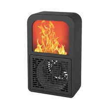 Креативный портативный вентилятор офисный спальня электронный камин нагреватель 3D Пламя нагреватель Домашний Настольный обогреватель