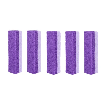 Kaufen 5 Stücke Fußpflege Peeling Pediküre Werkzeug Bimsstein Stein Toten Harte Haut Remover Beauty-Salon Liefert Fußpflege Werkzeug