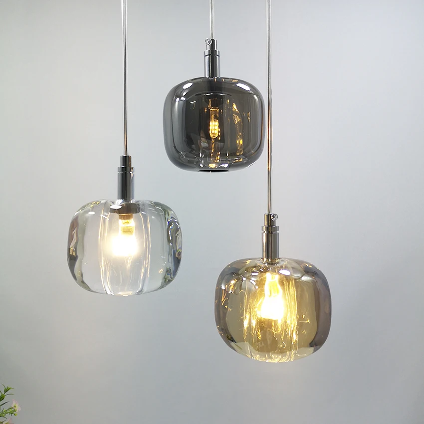 Cristais de luxo luzes penduradas nordic cubie