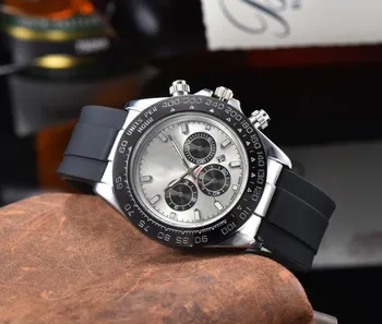 

Luxury Men's AAA Quality Watch Men's Top Brand Watch Chronograph RLX Daytona Stopwatch Fashion Gift Montre Homme