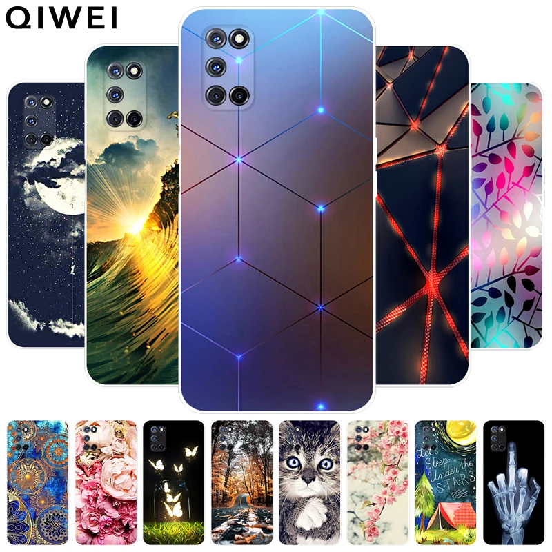 Чехол для OPPO A92 2020 новая модная Симпатичные из мягкого ТПУ Силиконовая задняя