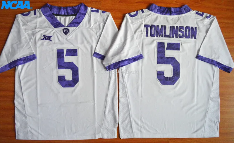 Новое поступление, высокое качество, LaDainian Tomlinson#5, футболка, спортивные майки, S-XXXL