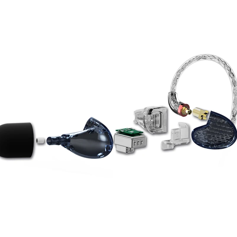 Внутриканальный монитор AUDIOSENSE T300 Pro 3 Knowles сбалансированный Якорный привод с
