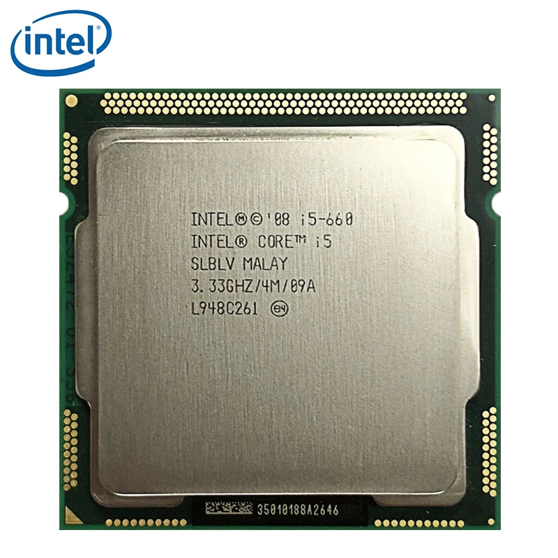 Intel Core I5 660 I5 660 Processor 73w Dual Core 4m Cache 3 33ghz Lga 1156 Desktop Cpu Tested 100 Working Cpus Aliexpress