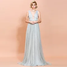 Сексуальное женское длинное платье с v-образным вырезом и блестками, элегантные женские вечерние платья с высокой талией розового, золотого и серебряного цветов 2129