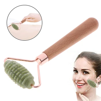 

Massager For Face Jade Roller Facial Skin Care Tools Natural Scraper Body Beauty Slimming Massagers Roller