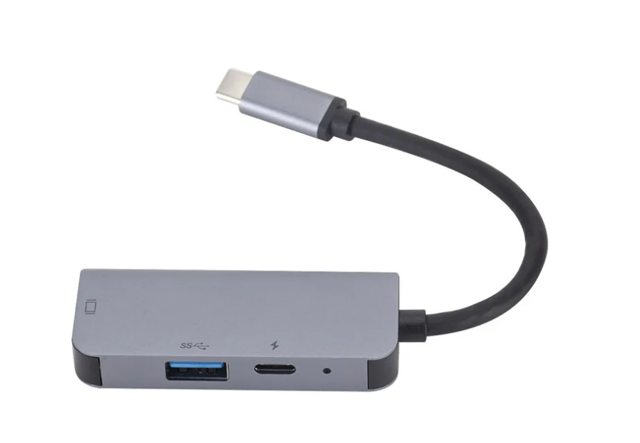 USB-C концентратор 3 в 1 type-C-hdmi кабель 3,0 PD зарядка Thunderbolt 3 адаптер для MacBook huawei mate 20 P20 Pro USB-C HDMI
