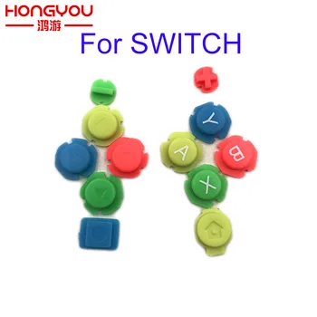 

10pcs Colorful Plastic ABXY Directions Keys Buttons Set for Nintendo Switch Right Controller Joy-Con