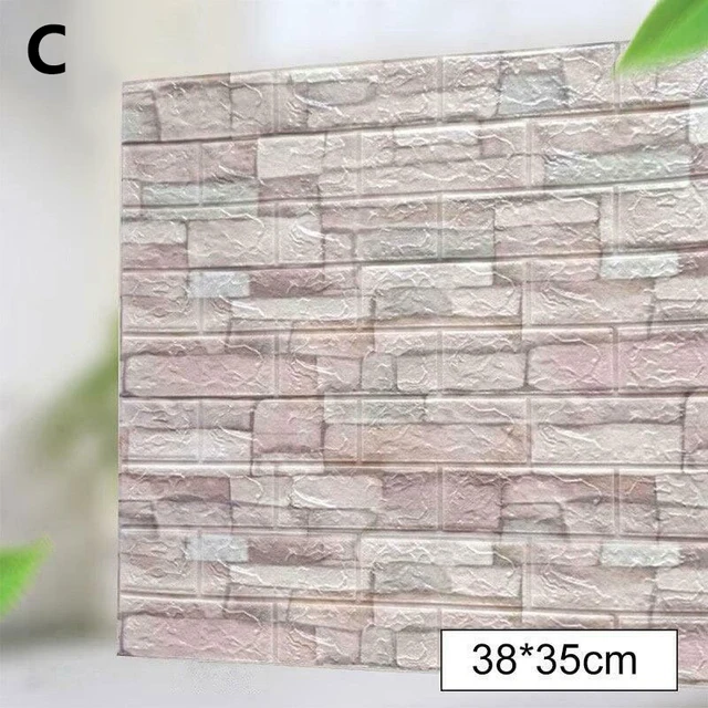 DIY Papel Tapiz PARA Pared Vinyl Background Wall Paper Adhesive Brick PE  Foam 3D Wallpaper Wall Sticker Home Decoration - China Wallpaper, Wall  Panel