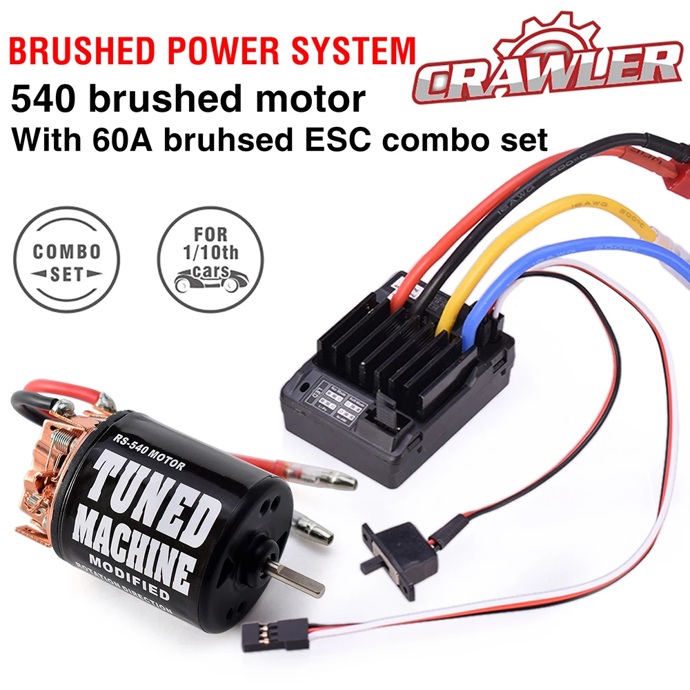 

Электрический регулятор скорости AUSTAR 60A Brushed ESC 2-3S LiPo, автомобильные аксессуары для радиоуправляемых автомобилей 1/10