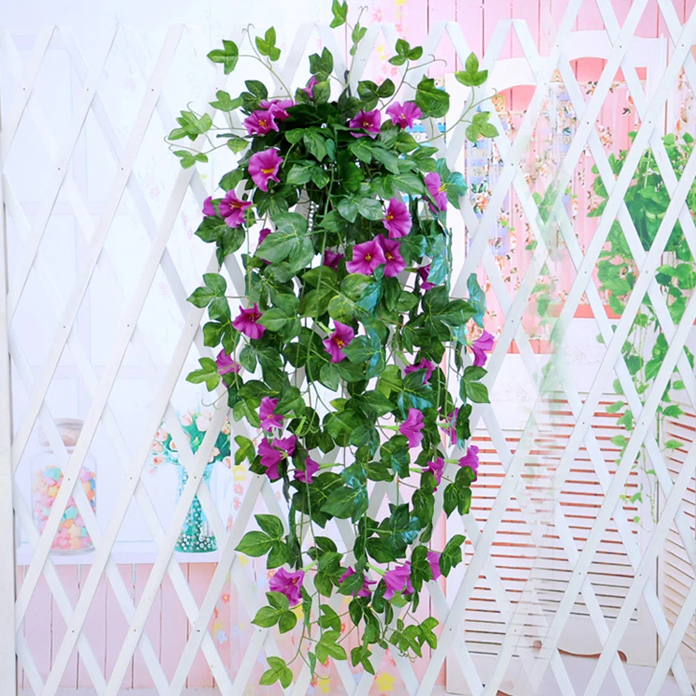 Гирлянда Morning Glory Vine вечерние гирлянды DIY подарок свадебный офис Сад домашний Декор настенный Искусственный завод отель