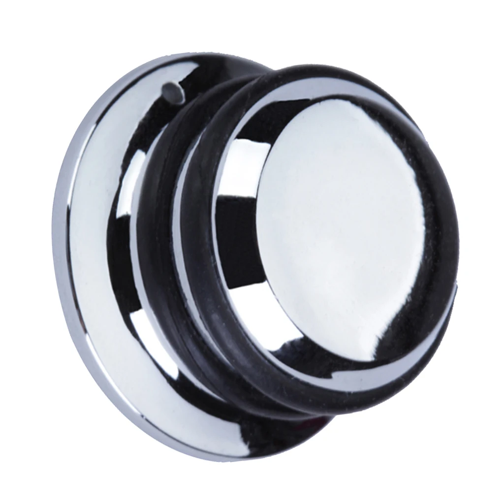 Guitar Knob Silver Top Hat Tone Tunning Knobs For Electric Guitar Bass Parts