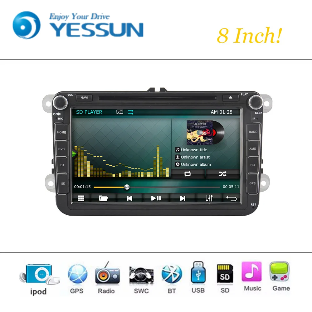 Автомобильный DVD плеер система Wince для VW Golf Passat Jetta B6 автомагнитола стерео GPS