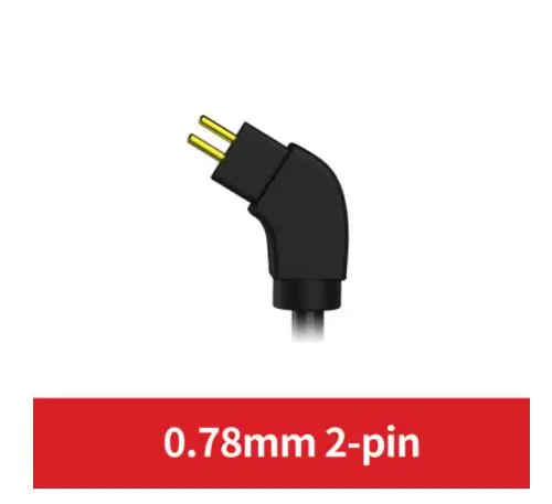 2PIN 0.78 TRN BT20S беспроводной HDMI Bluetooth 5,0 ушной крючок HIFI наушники 2PIN/разъем MMCX для TRN X6/IM1/IM2/V80/v30 - Цвет: 2PIN 0.78