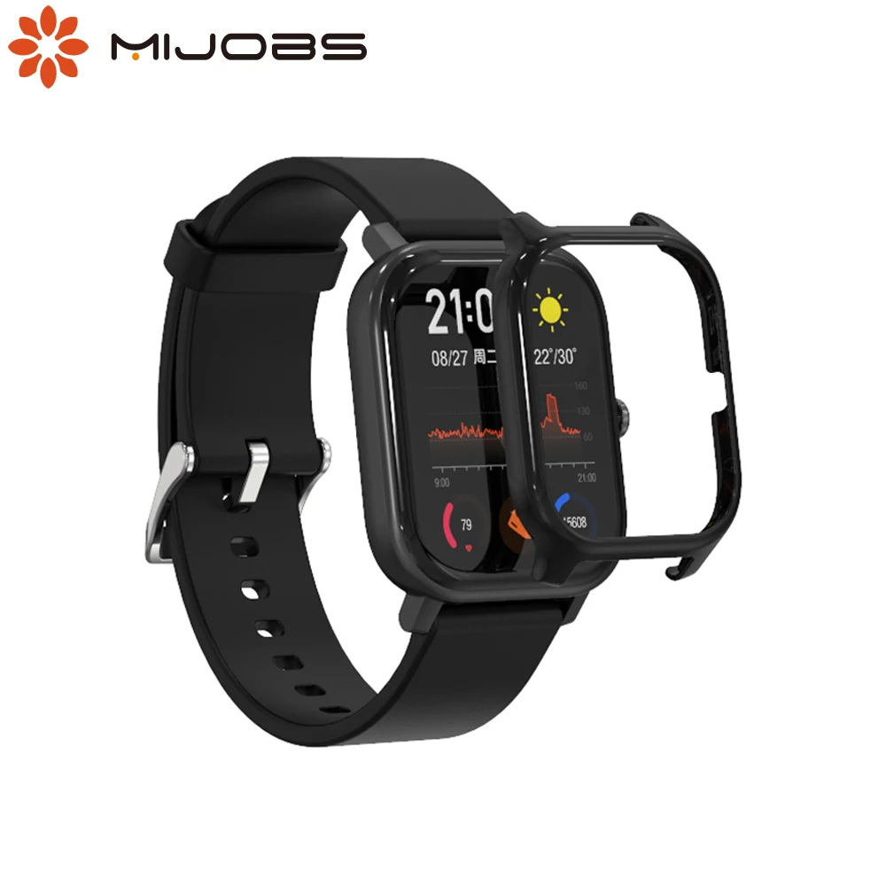 Amazfit GTS 케이스 보호대 보호 범퍼 풀 커버 Huami Amazfit BIP/1S 액세서리 용 TPU 보호 쉘