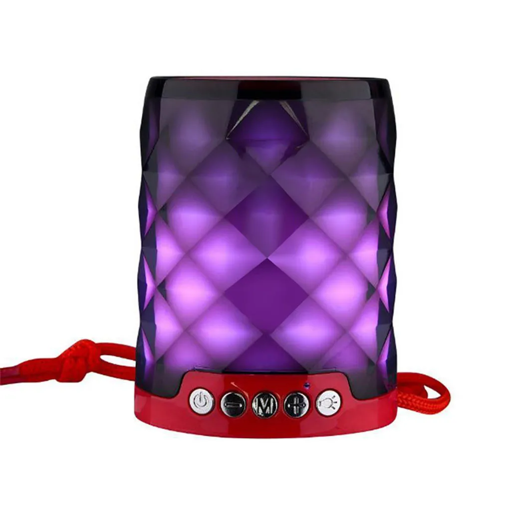 Hiperdeal Bluetooth музыкальный басовый динамик водонепроницаемый портативный открытый светодиодный беспроводной акустическая система Поддержка TF карты fm-радио