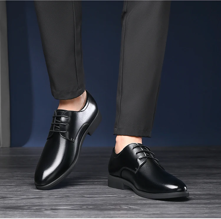 US 54.98 Men's Vintage Leather Shoes Vzikun