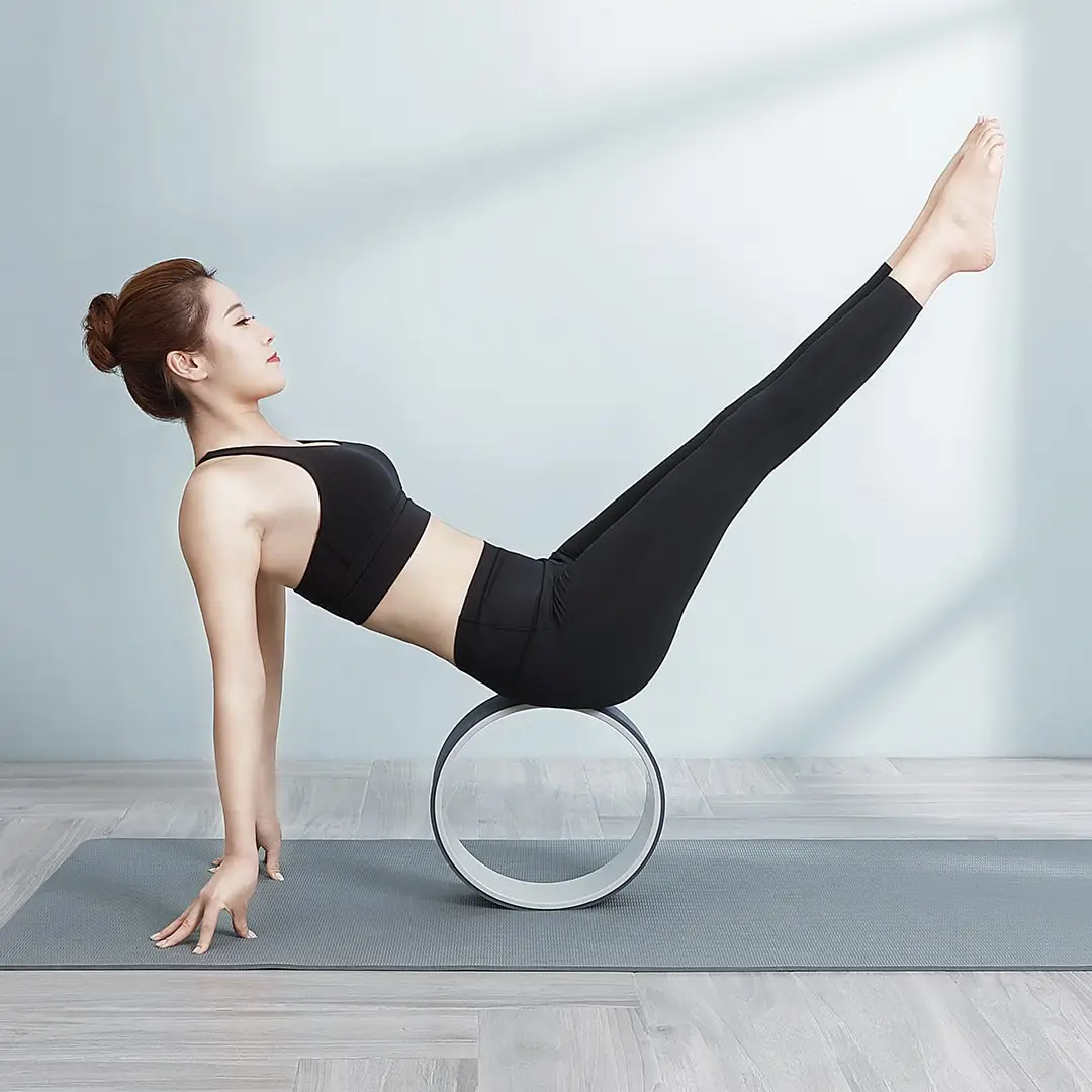 Xiaomi YUNMAI Yoga Wheel TPE Circle Balance поддерживающая подушка для тренажерного зала фитнес растягивающийся для начинающих фитнес-помощь подлинные задние подтяжки