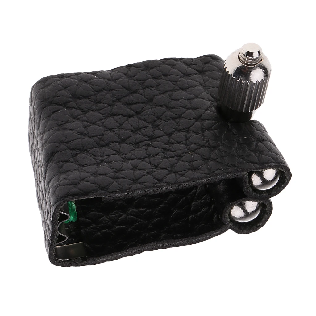 Alto Eb Saxophone Sax Ligature Musical Woodwind Instrument Parts Black